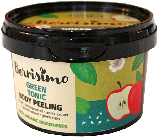 Peeling do ciała - Berrisimo Green Tonic Body Peeling — Zdjęcie N1