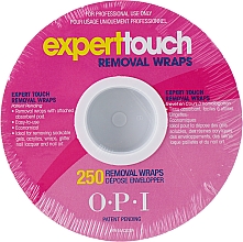 Kup Folia do usuwania lakieru hybrydowego - OPI. Expert Touch Removal Wraps Count Roll