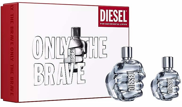Diesel Only The Brave - Zestaw (edt/125ml + edt/35ml) — Zdjęcie N1