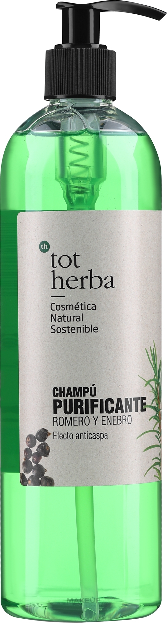 Szampon oczyszczający Rozmaryn i jałowiec - Tot Herba Rosemary & Juniper Purifying Shampoo — Zdjęcie 500 ml