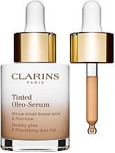 Serum tonujące do twarzy - Clarins Tinted Oleo-Serum Healthy-Glow And Nourishing Skin Tint — Zdjęcie N1