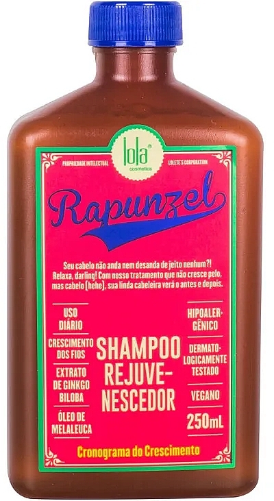 Szampon wzmacniający włosy - Lola Cosmetics Rapunzel Rejuvenating Shampoo — Zdjęcie N1