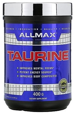 Tauryna- aminokwas - AllMax Nutrition Taurine — Zdjęcie N1