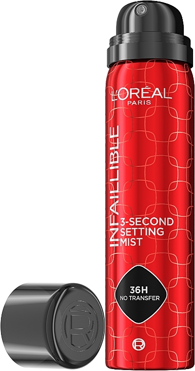 Spray do utrwalania makijażu - L'Oreal Paris Infallible 3-second Setting Mist — Zdjęcie N2