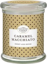 Kup Świeca zapachowa w szkle - The Country Candle Company Polkadot Caramel Macchiato Candle