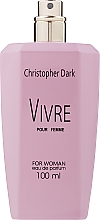 PREZENT! Christopher Dark Vivre - Woda perfumowana (tester bez nakrętki) — Zdjęcie N1