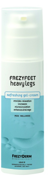 Orzeźwiający krem-żel do zmęczonych nóg - FrezyDerm Frezyfeet Heavy Legs Refreshing gel-cream — Zdjęcie N1