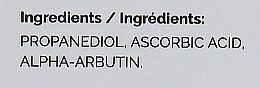 Rozjaśniające serum do twarzy z witaminą C i alfa arbutyną - The Ordinary Ascorbic Acid 8% + Alpha Arbutin 2% — Zdjęcie N4