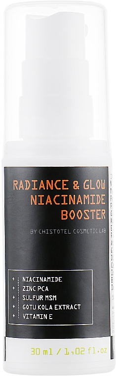 Rozświetlający booster do twarzy - ChristoTel SPA X Radiance and Glow Niacinamide Booster — Zdjęcie N2