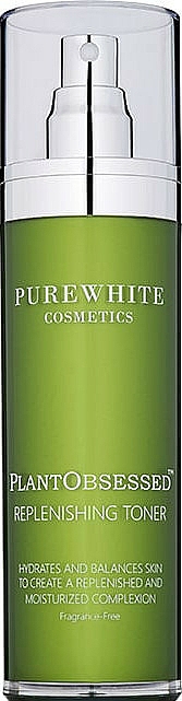 Wypełniający tonik nawilżający do twarzy - Pure White Cosmetics Plant Obsessed Replenishing Toner — Zdjęcie N1