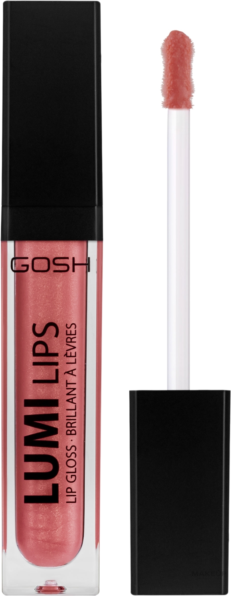 Błyszczyk do ust z lusterkiem i światełkiem - Gosh Copenhagen Lumi Lips — Zdjęcie 03 - ILY I Love you