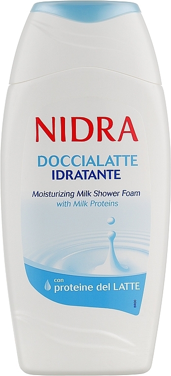 Pianka pod prysznic z proteinami mleka Nawilżanie - Nidra Moisturizing Milk Shower Foam With Milk Proteins — Zdjęcie N1