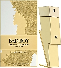 Carolina Herrera Bad Boy Gold Fantasy - Woda toaletowa — Zdjęcie N2