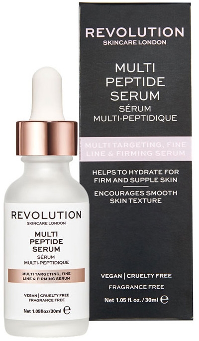 Ujędrniające serum przeciwzmarszczkowe - Makeup Revolution Multi Peptide Serum — Zdjęcie N1