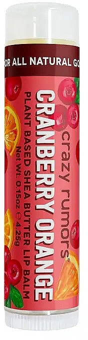 Balsam do ust - Crazy Rumors Cranberry Orange Lip Balm — Zdjęcie N1