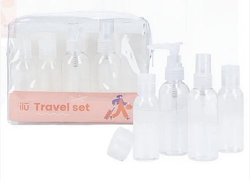 Zestaw podróżnych pojemników, 5 szt. - Ilu Travel Set — Zdjęcie N2