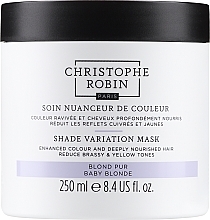 Regenerująca maska do włosów - Christophe Robin Shade Variation Hair Mask — Zdjęcie N1