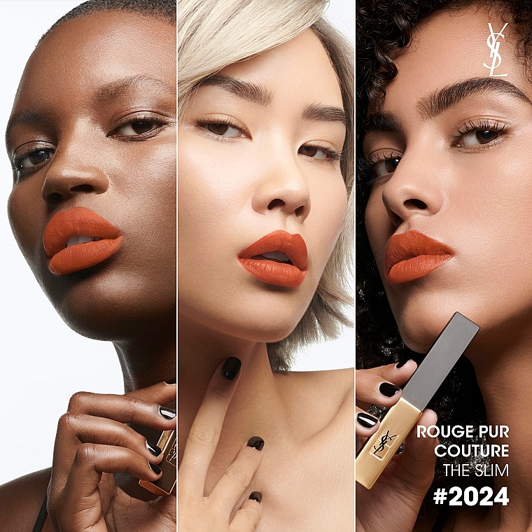 PRZECENA! Matowa szminka do ust - Yves Saint Laurent Rouge Pur Couture The Slim Matte Lipstick * — Zdjęcie N5