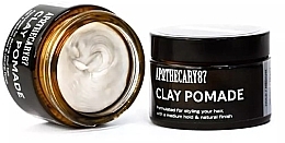 	Pomada do stylizacji włosów z glinką - Apothecary 87 Clay Pomade — Zdjęcie N2