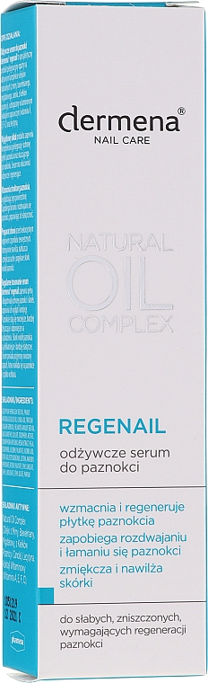 Odżywcze serum do paznokci - Dermena Nail Care Natural Oil Complex — Zdjęcie N1