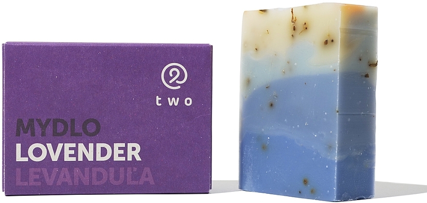 Mydło w płynie Lawenda - Two Cosmetics Lavender Solid Soap — Zdjęcie N1