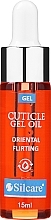 Żelowa oliwka do skórek i paznokci - Silcare Cuticle Gel Oil Oriental Flirting — Zdjęcie N1