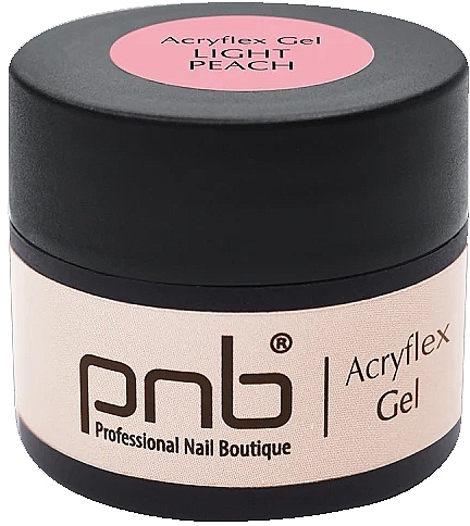 Żel budujący do paznokci - PNB Acryflex Gel Light Peach — Zdjęcie N2