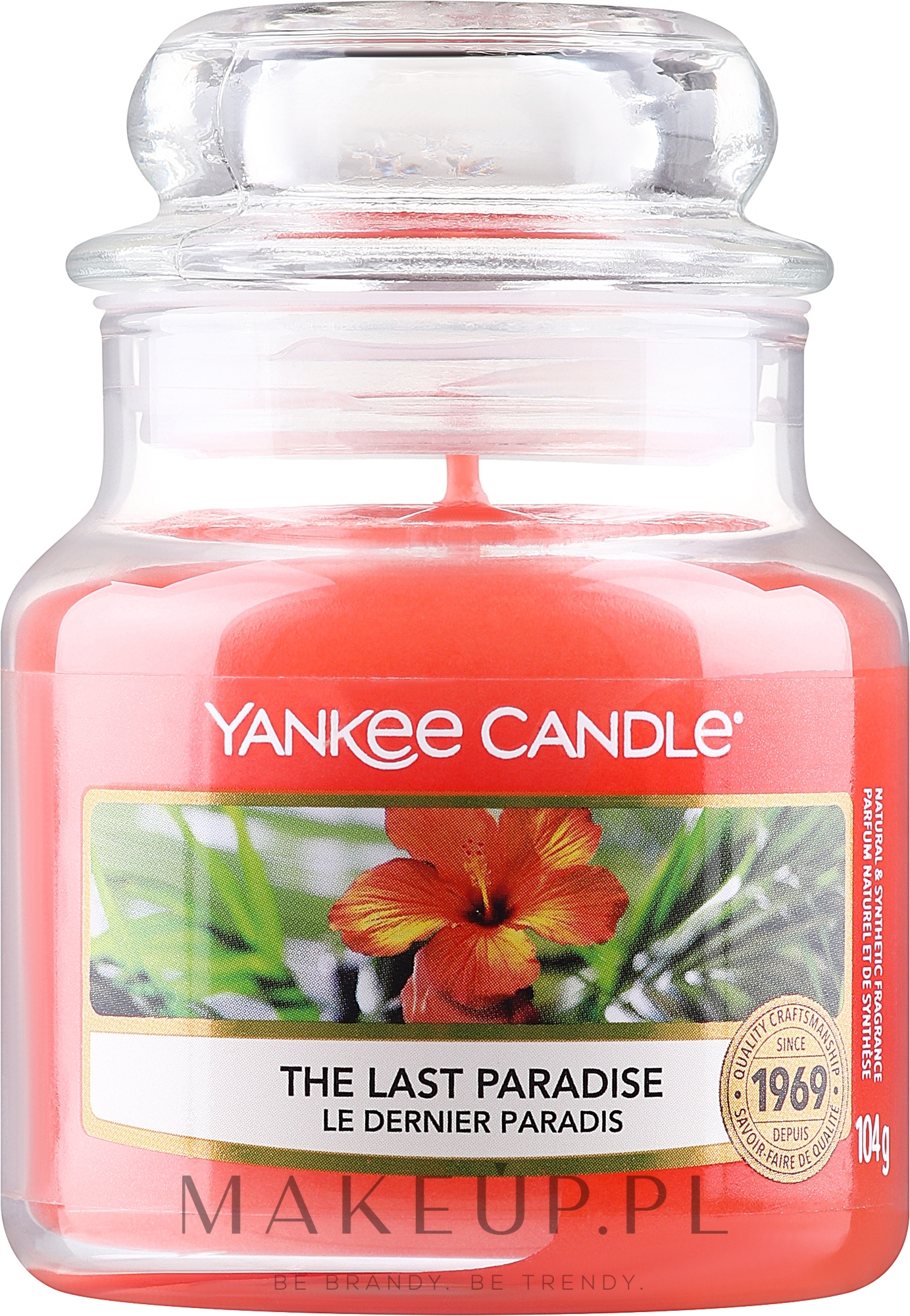 Świeca w szklanym słoju - Yankee Candle The Last Paradise Candle — Zdjęcie 104 g