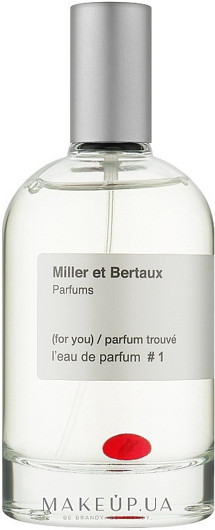 Miller et Bertaux For You L’Eau #1 Parfum Trouve - Woda perfumowana — Zdjęcie N1