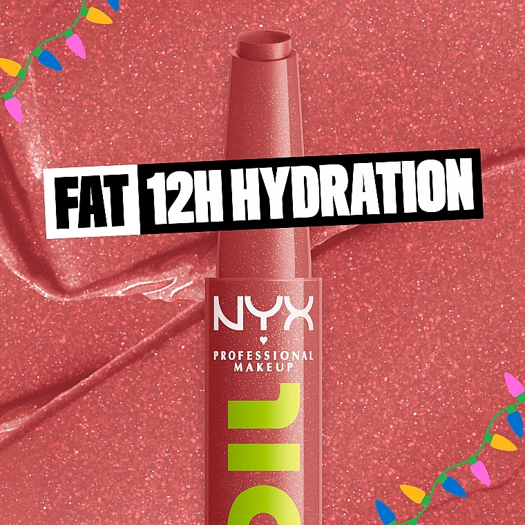 Zestaw do makijażu ust - NYX Professional Makeup Fat Oil Slick Click Shiny Lip Balm Trio (3xlipbalm/2g) — Zdjęcie N11