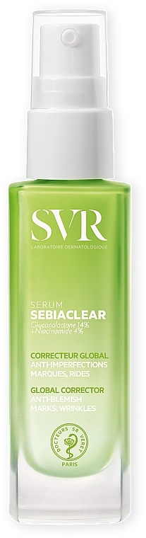 Oczyszczające serum do twarzy korygujące znamiona - SVR Sebiaclear Serum — Zdjęcie N2