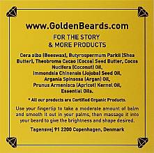 Balsam do brody Big sur - Golden Beards Beard Balm — Zdjęcie N6