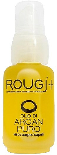 Olej arganowy do twarzy, ciała i włosów - Rougj+ Pure Argan Oil — Zdjęcie N1