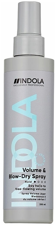 Spray zwiększający objętość włosów - Indola Volume & Blow-Dry Spray — Zdjęcie N1