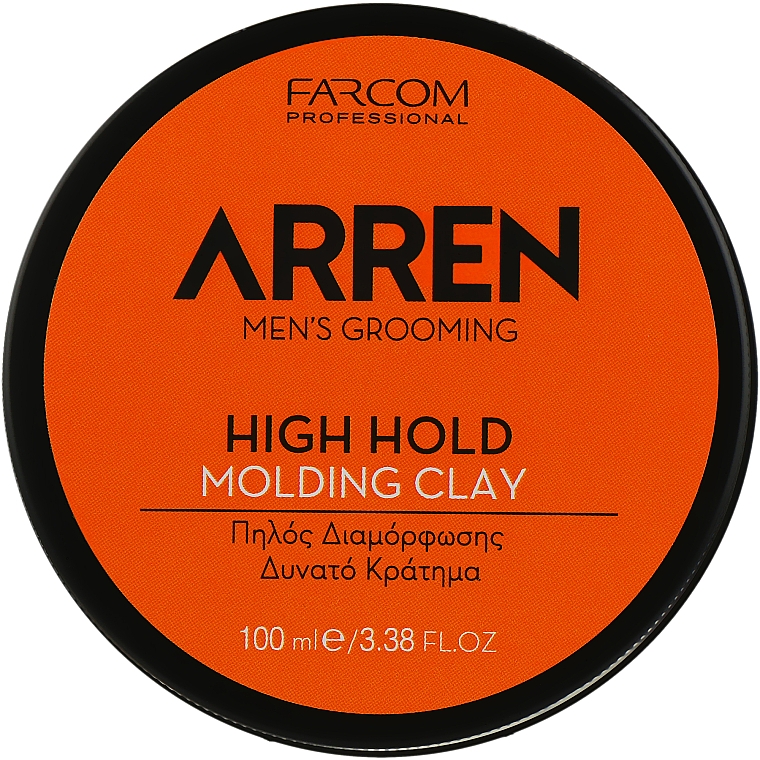 Glinka do stylizacji włosów o mocnym utrwaleniu - Arren Men's Grooming Molding Clay High Hold — Zdjęcie N1