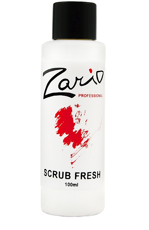 Odtłuszczacz do paznokci - Zario Professional Scrub Fresh — Zdjęcie N1