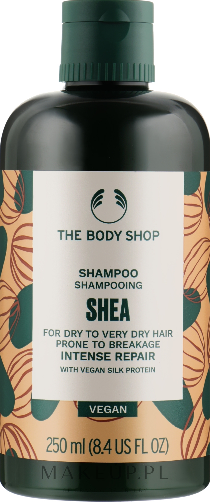 Intensywnie regenerujący szampon do włosów suchych - The Body Shop Shea Intense Repair Shampoo — Zdjęcie 250 ml