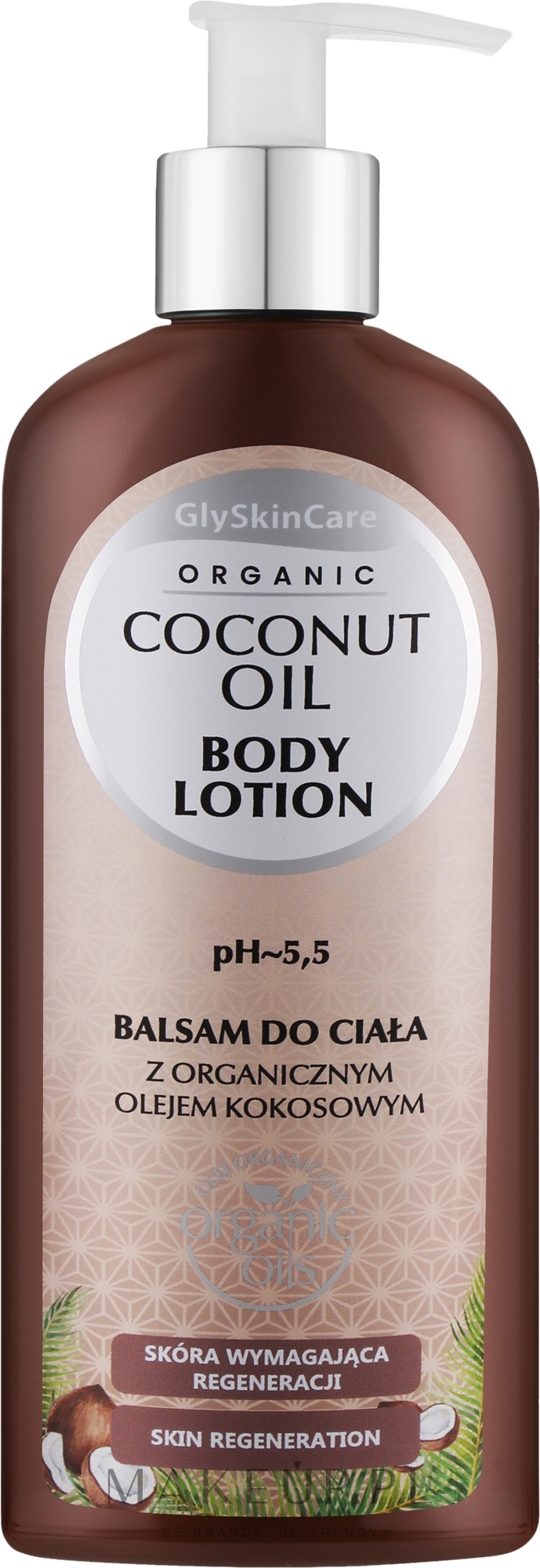 Balsam do ciała z olejem kokosowym - GlySkinCare Coconut Oil Body Lotion — Zdjęcie 250 ml