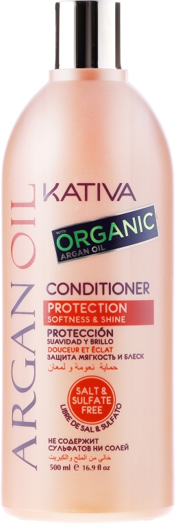 Odżywka do włosów z olejem arganowym - Kativa Argan Oil Conditioner — Zdjęcie N5
