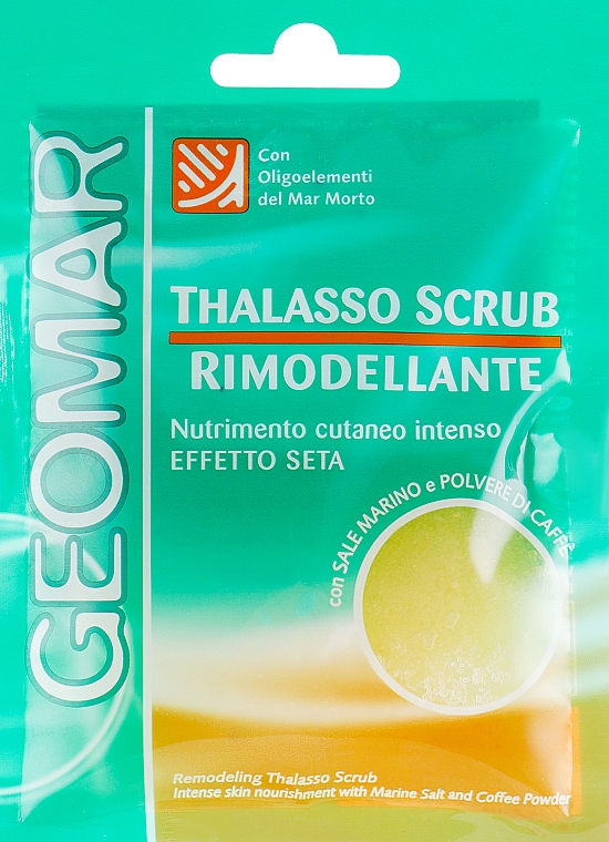 Scrub do ciała Sól morska i kawa - Geomar Thalasso Scrub Remodeling (mini produkt)	 — Zdjęcie N1