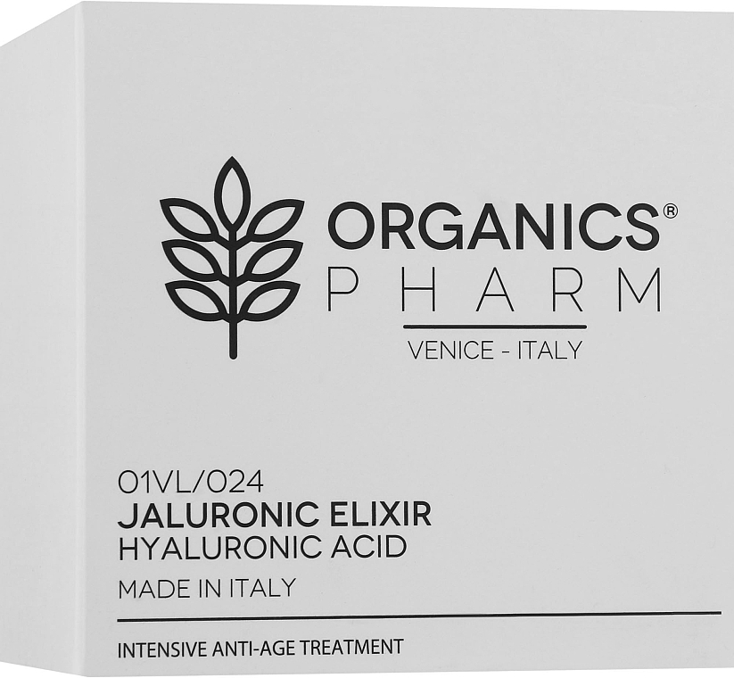 Eliksir hialuronowy - Organics Cosmetics Jaluronic Elixir — Zdjęcie N1