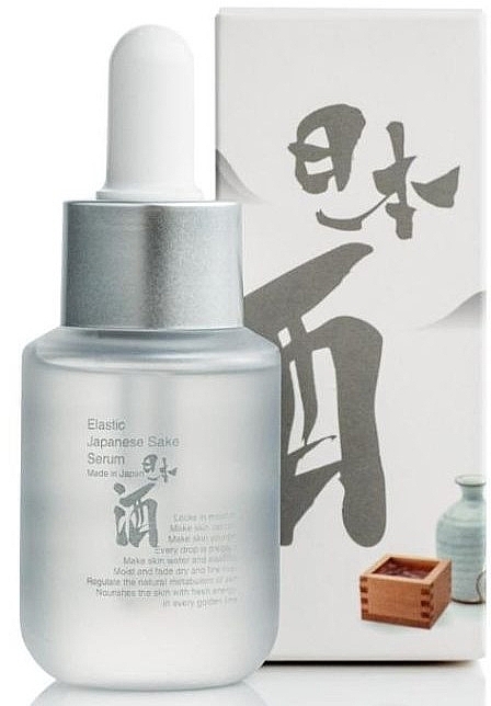 Serum nawilżające z sake - Mitomo Elastic Japanese Sake Serum — Zdjęcie N2