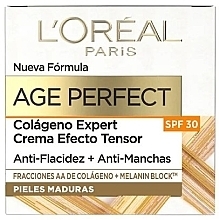 Kolagenowy krem do twarzy na dzień SPF 30 - L'Oreal Paris Age Perfect Collagen Expert Retightening Moisturizer SPF 30 — Zdjęcie N1