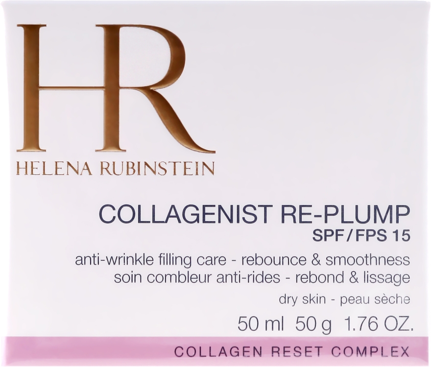 Przeciwstarzeniowy krem do cery suchej - Helena Rubinstein Collagenist Re-Plump SPF 15 — фото N2