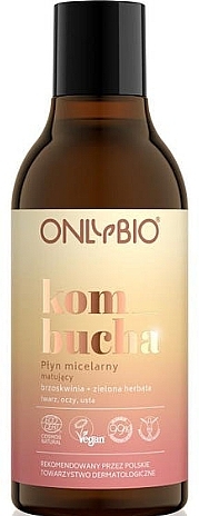 Matujący płyn micelarny - OnlyBio Kombucha — Zdjęcie N1