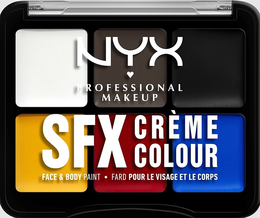 Paleta do makijażu oczu, twarzy i ciała - NYX Professional Makeup SFX Face & Body Paint Palette — Zdjęcie N1