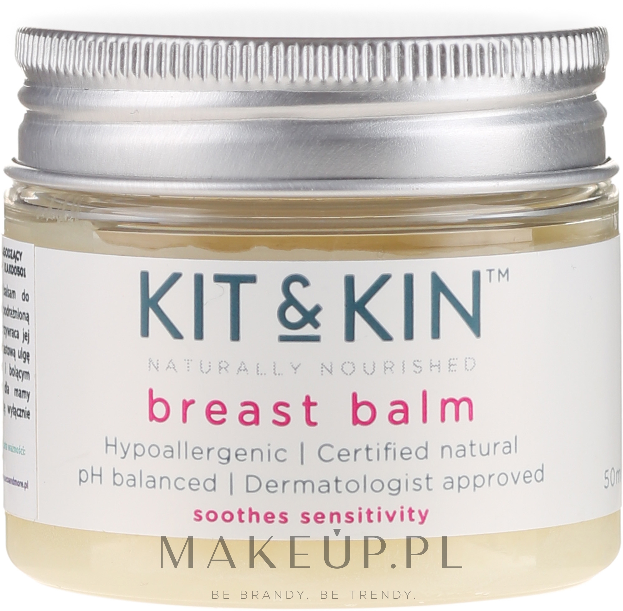 Naturalny balsam do biustu - Kit & Kin Natural Breast Balm — Zdjęcie 50 ml