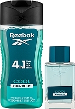 Reebok Cool Your Body Gift Set For Men - Zestaw (edt 50 ml + sh/gel 250 ml) — Zdjęcie N2