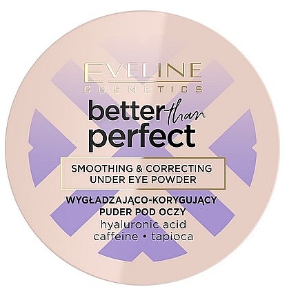 Puder pod oczy - Eveline Better Than Perfect Smoothing and Correcting Eye Powder — Zdjęcie N1