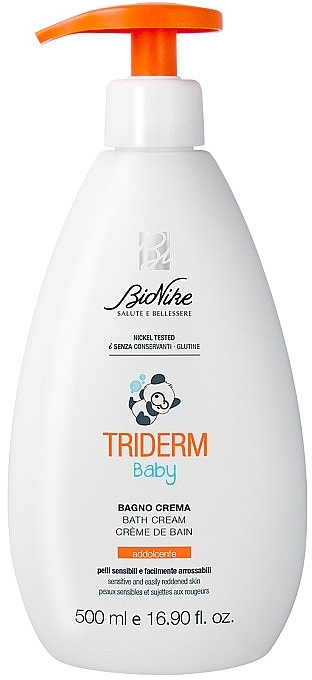 Krem do kąpieli - BioNike Triderm Baby Bath Cream — Zdjęcie N1